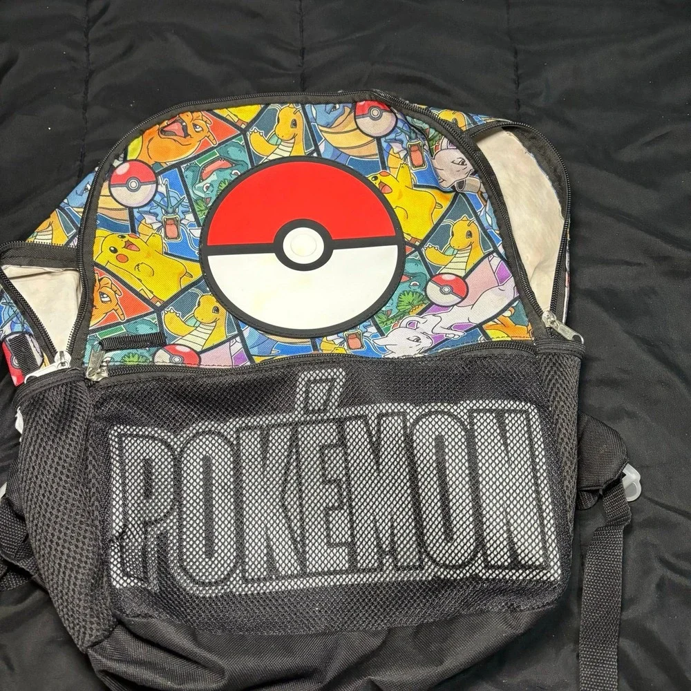 Pokemon Bioworld Backpack Book Bag 16